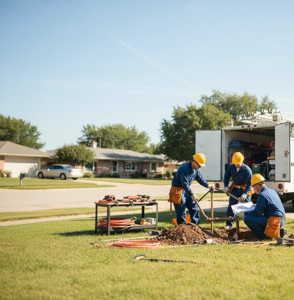 Hydrojetting in Markham, TX